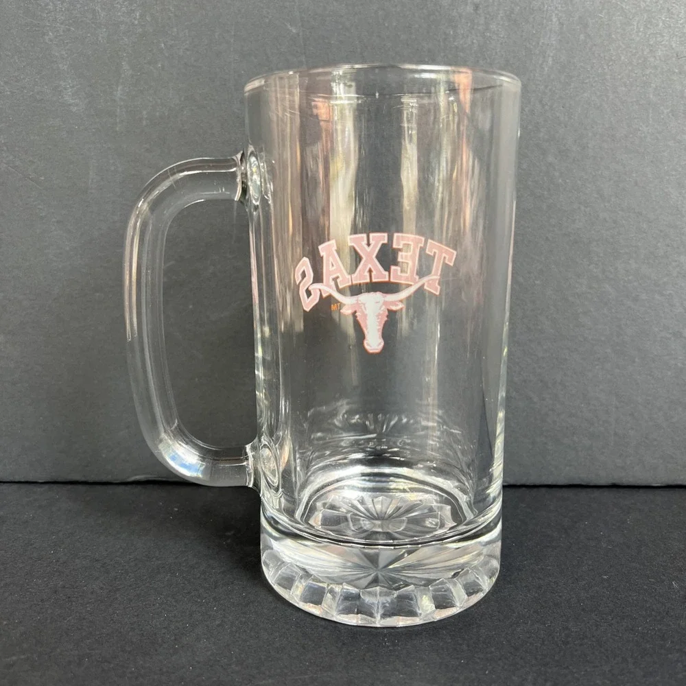 VTG Texas Longhorns UT Beer Mug 14 Oz 6